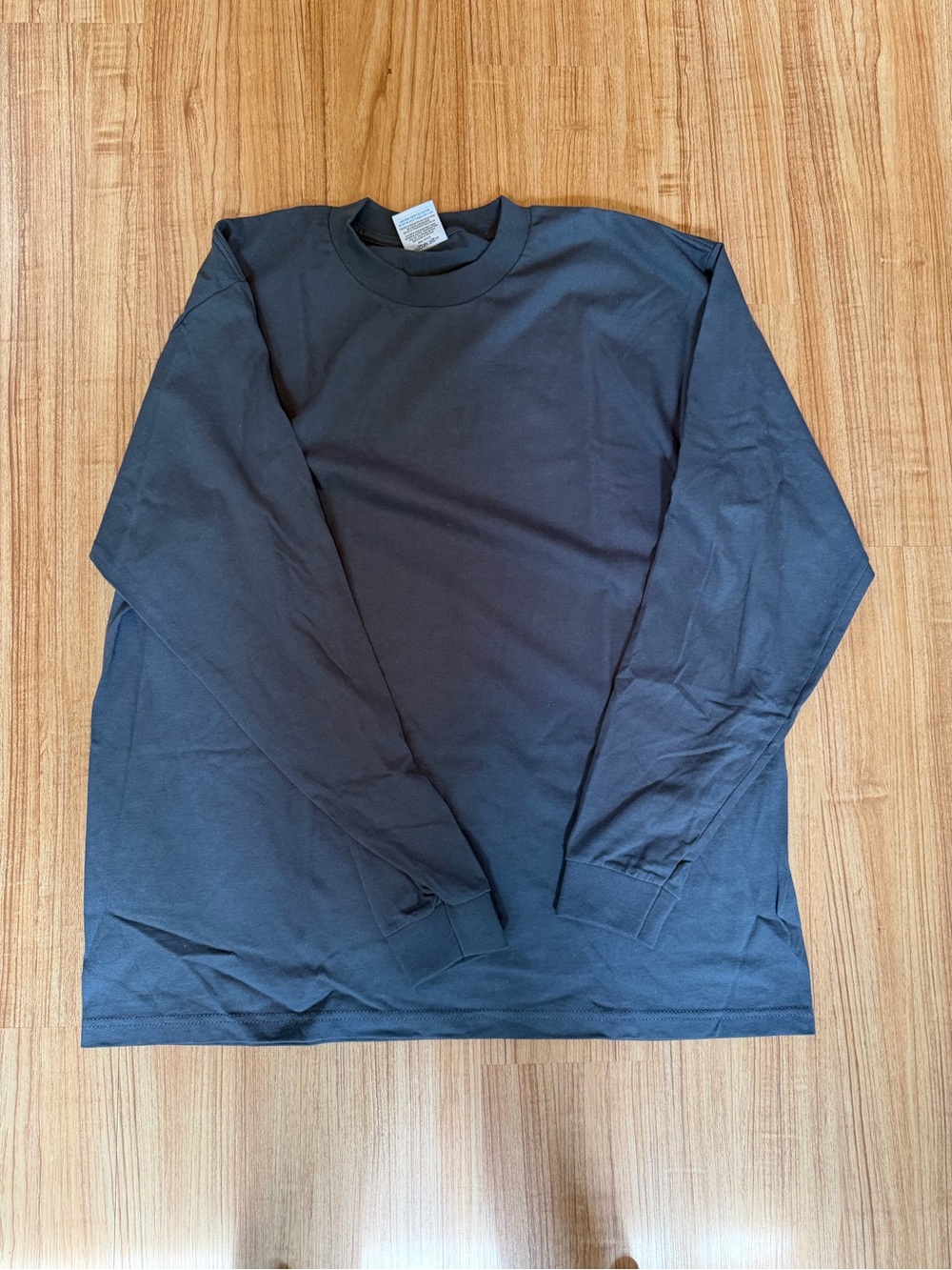 Graphite Long-Sleeve Crewneck Shirt Pro Club -XL